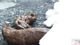 Her secret propensity outdoor shitting