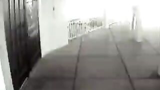 VS Women shitting in public - caught on surveillance cam