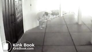 VS Women shitting in public - caught on surveillance cam