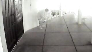 VS Women shitting in public - caught on surveillance cam