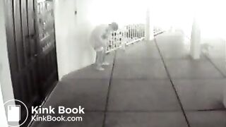 VS Women shitting in public - caught on surveillance cam