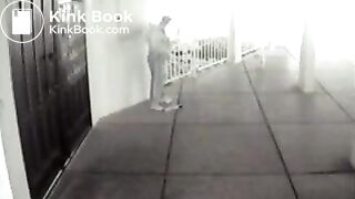 VS Women shitting in public - caught on surveillance cam