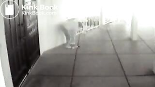 VS Women shitting in public - caught on surveillance cam