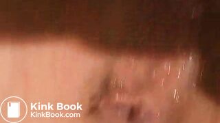 Closeup piss and shit