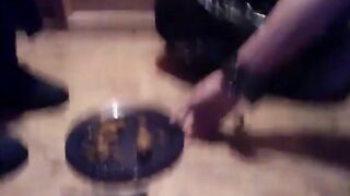 Fed me her daughter shit-force feeding ball bustin