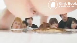 Crazy Japanese Girl Shitting