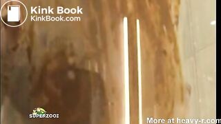 Girl Smearing Shit All Over Her Body