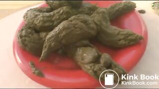 Shitting on ship balcony