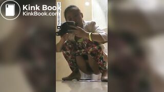 pooping shitting