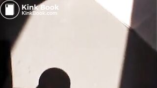 Sunshine poop on the balcony