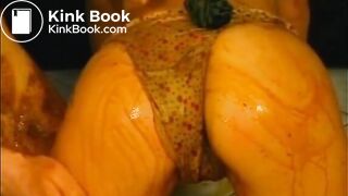 Dirty Teen Pissing And Shitting On His Cock