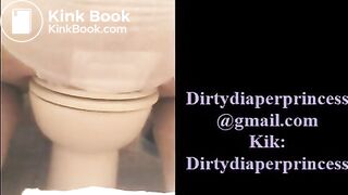 Panty pooping Diaper pooping Krissy xoxo