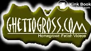 Obese Negress Ejects From Every Hole