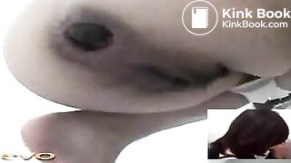 japan girl pooping