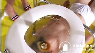 hard toilet chair for slave