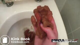 Slave Drowned In Shitty Toilet