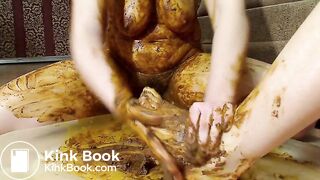 Scat Lesbians Licking Feet