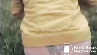 Hot girl piss and shits outdoor - Scat Video Collection