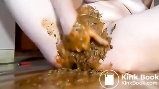 BBW Scat Self Fisting