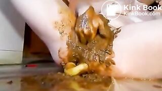 BBW Scat Self Fisting