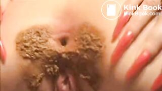 Squashed Shitty Butt Cheeks