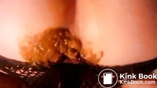 Forced Panty Poop Handcuffed MILF Slave