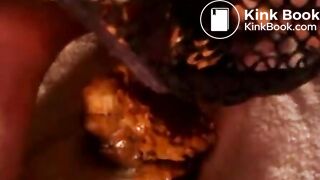 Forced Panty Poop Handcuffed MILF Slave