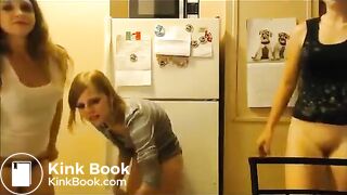 3 amateur teens shit their diapers