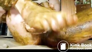 Redhead Smearing Shit