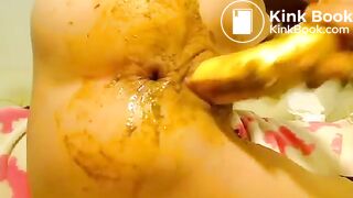 amazing scat gape toying