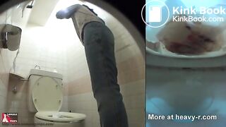 Plastic Wrap Prank On Toilet