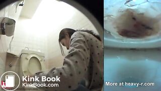 Plastic Wrap Prank On Toilet