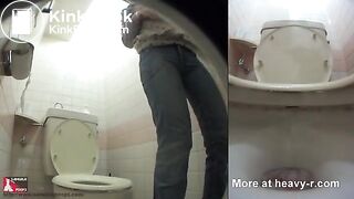 Plastic Wrap Prank On Toilet