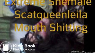 mouth shitting for scatqueenleila