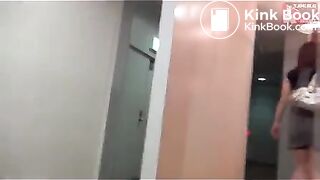 Japanese girl shitting in the mall’s toilet - Unsensored Japanese scat porn videos
