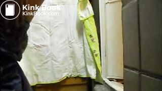 Teen Girl Taking A Big Shit