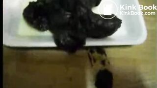 Teen Girl Taking A Big Shit