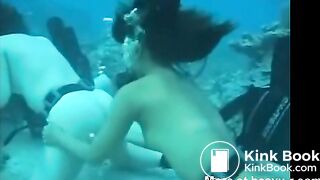 Underwater Japanese Scat Fisting