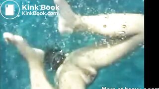 Underwater Japanese Scat Fisting