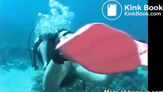 Underwater Japanese Scat Fisting