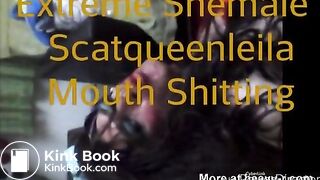 scatqueenleila mouth shitting