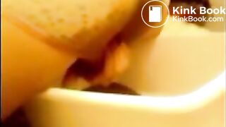 Erika's *older* enema Panty Poop Video!