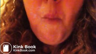 BBW redhead shiteater