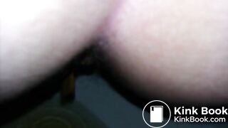 Wife with a wet shit