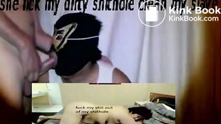 she lick my shithole clean suck cock she shit