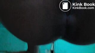 Poop on floor