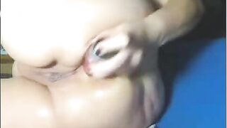 Dildo anal scat