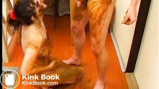 Scat Smeared Cowgirl Fucking