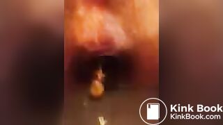Wife shitting and pissing