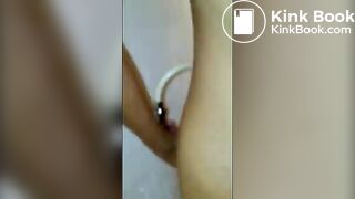 18yo alldoing Nina, part4, 1st lesbian shit action